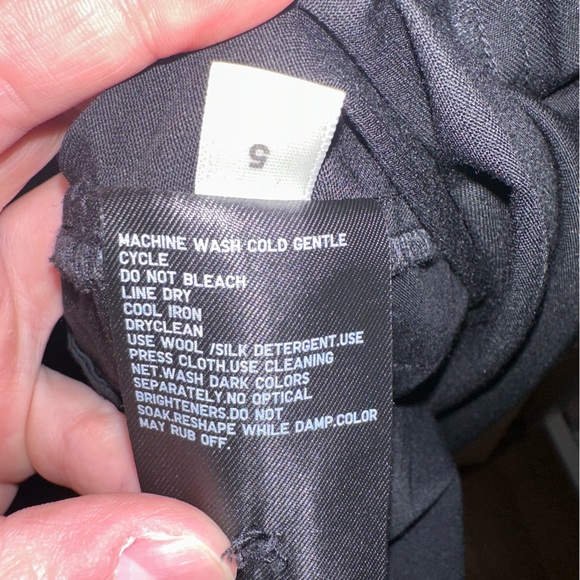 Uniqlo Black Size Large Long-Sleeve Shirtdress with Pockets - Picture 3 of 4